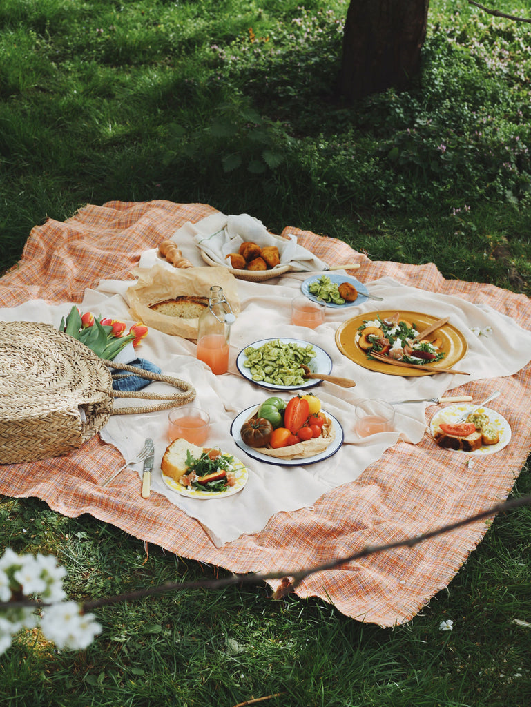 Recipe for a summer picnic: Pea and Pecorino Arancini by Emma Cantlay